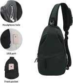 Dreamer Yuanda Mens Versatile Sling Bag Crossbody Bag Shoulder Bag For Men To Carry Everyday Essentials - Image 4